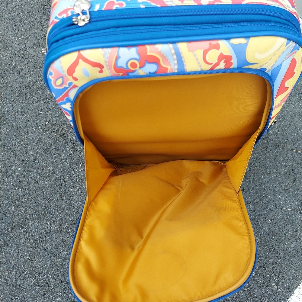 Kathy Van Zeeland Expandable Carry-On Luggage with Logo Accent - Picture 8 of 8